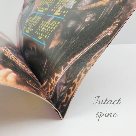 Metal Magazine Poster Calendar 1999 Vintage KISS Guns n Roses Motley Crue - Picture 8 of 10